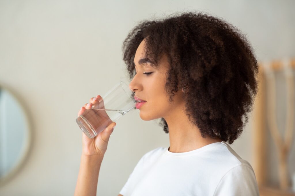 Proper hydration is a key component of a successful weight maintenance plan. 
